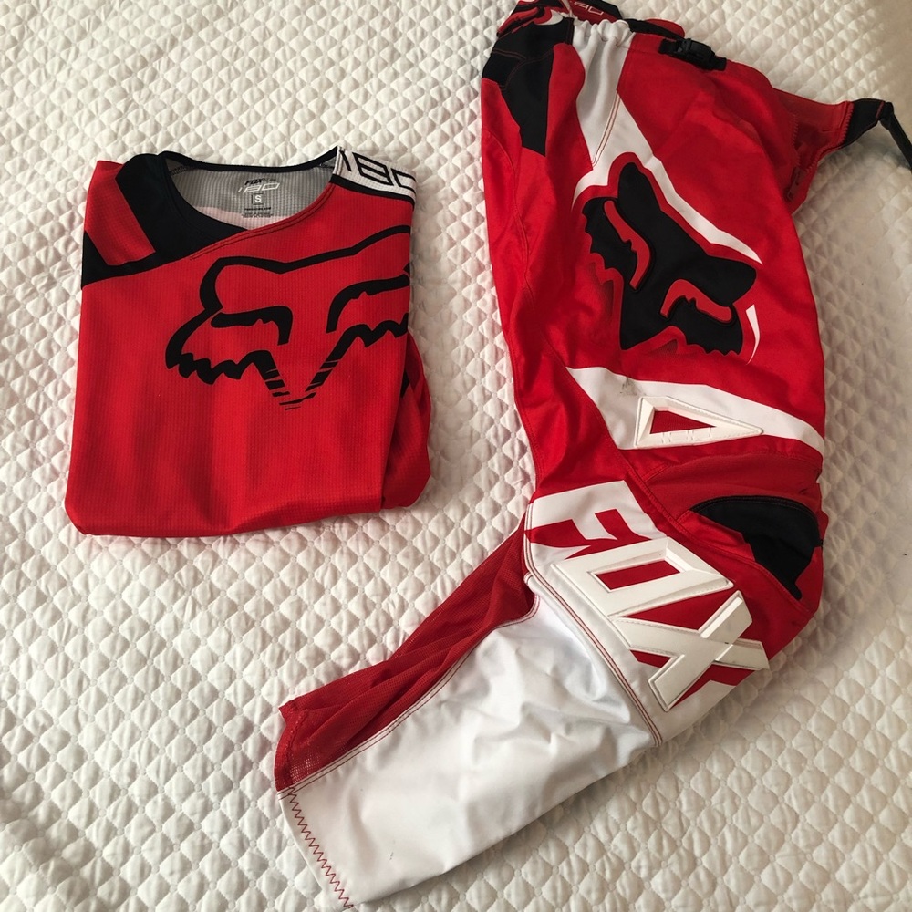 Men’s small red fox Moto gear 180 pants size 30